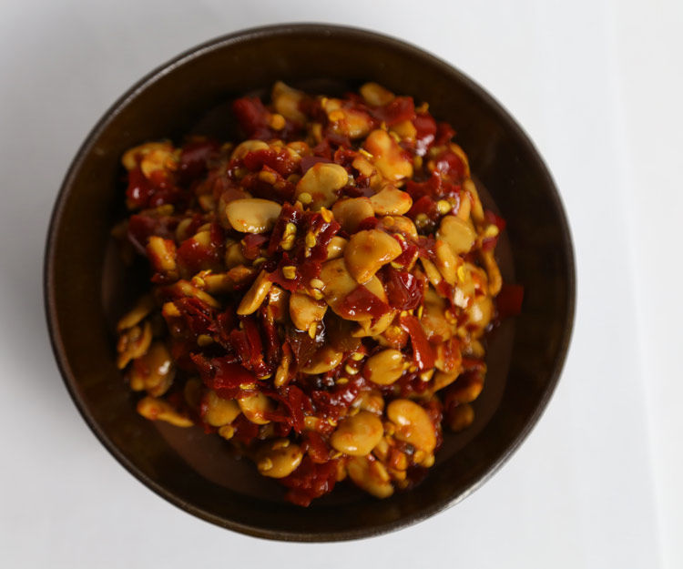 农家豆瓣酱手工蚕豆酱晒酱辣椒酱拌面酱下饭菜批发香辣酱晒制蚕豆酱微