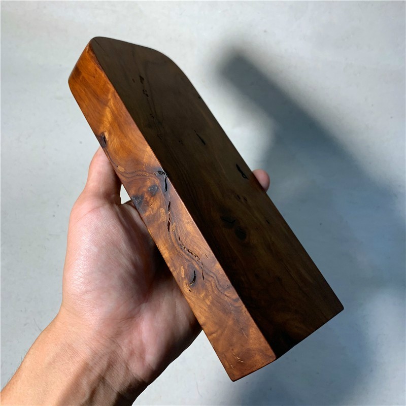 豪珠雷击枣木精品天然孤品雷击木原料道教法器令牌料顺丰款式二