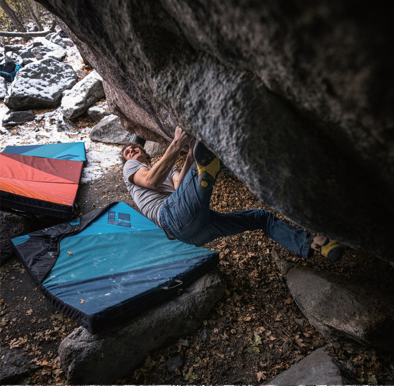 blackdiamond黑钻户外便携折叠收纳轻量垫子攀登攀岩抱石垫550812