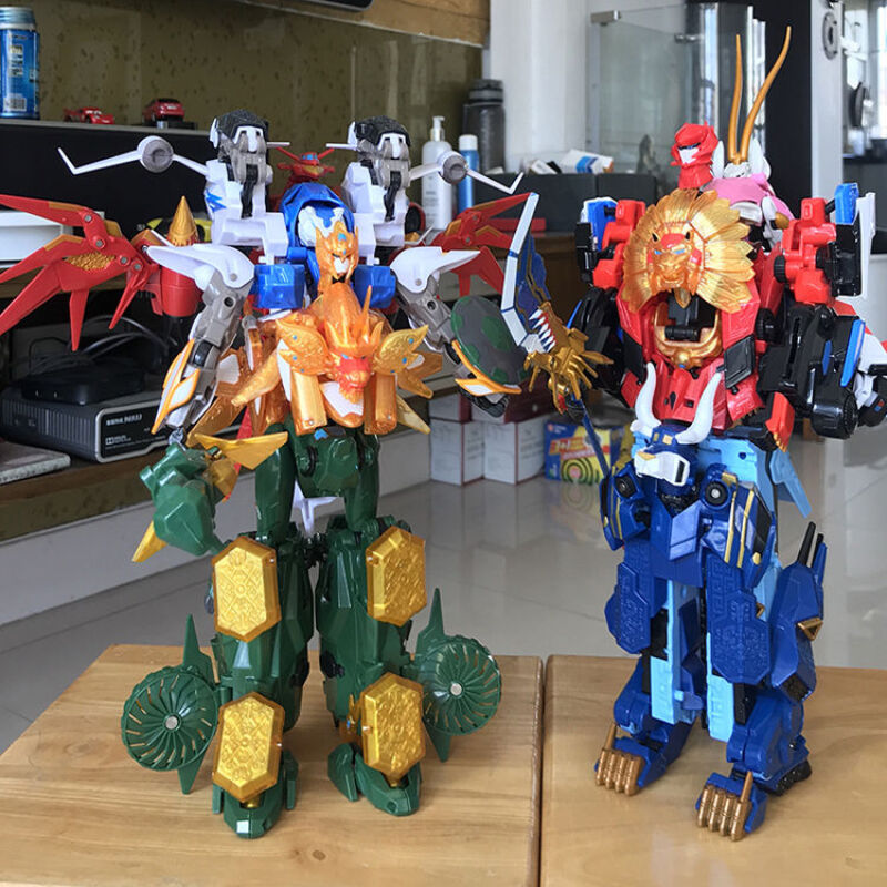 正版 天地神兽2天神地兽金刚玩具合集 之五六合体无限含 精装版天神地