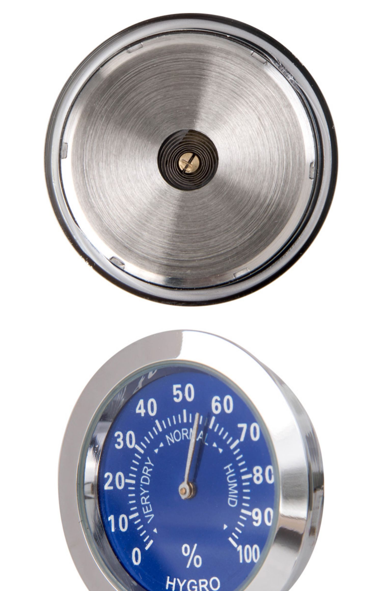 车载温度计湿度计车用高精度机械车内迷你小型仪表摆件汽车温度计温度