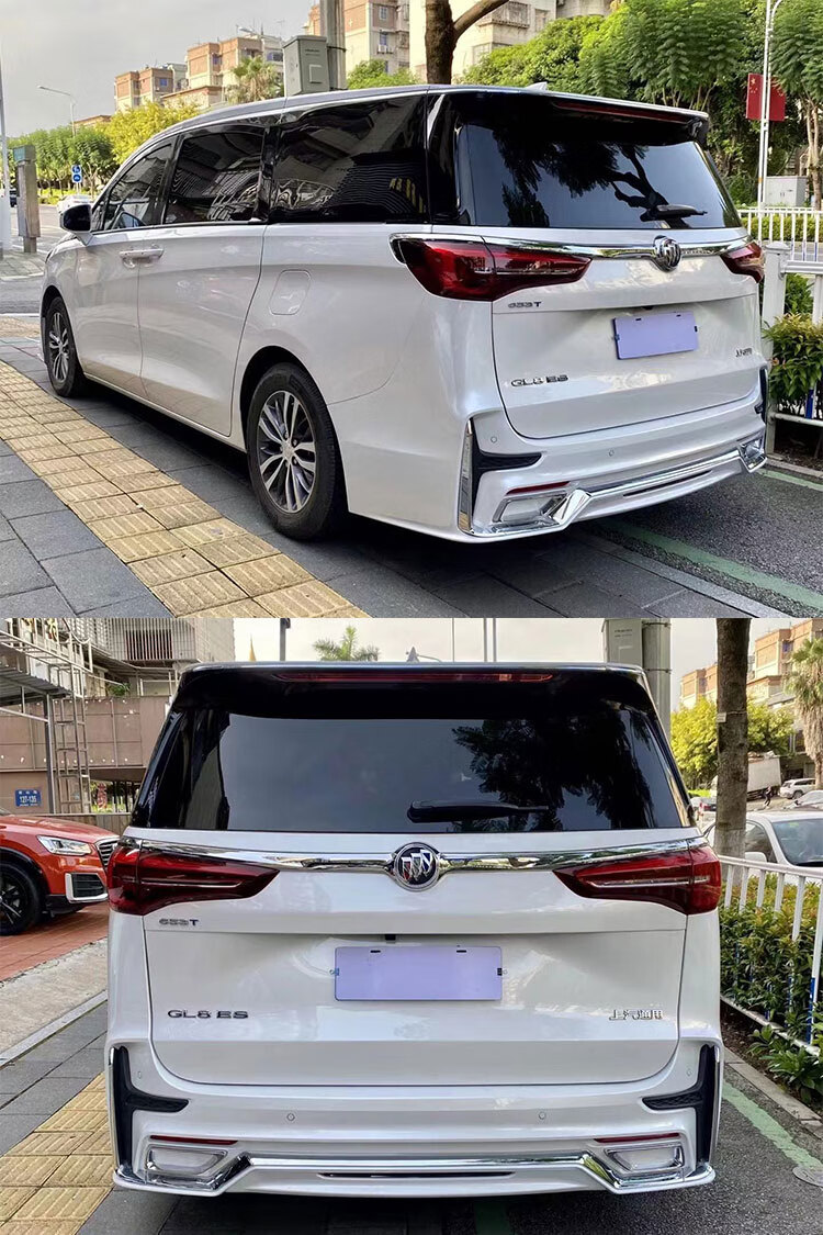 适用别克gl8改装 28tes 652t 艾维亚653t大包围前杠中网后杠前脸 套件