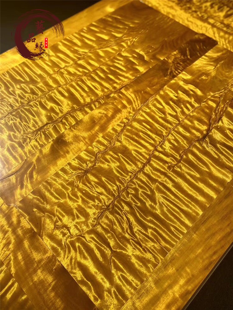 知古匠心非国标红木金丝楠学名楠木办公桌满水波纹古典书桌小叶桢楠