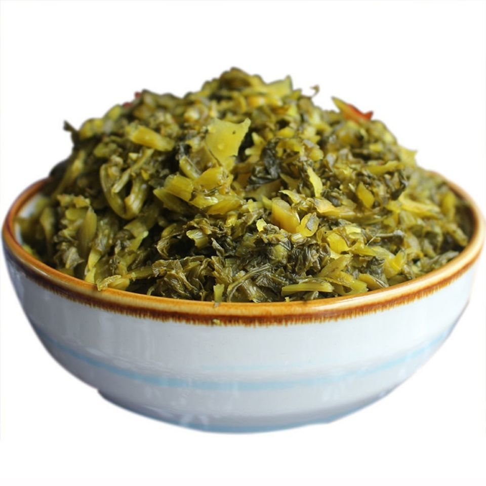 美味雪菜雪里红腌制雪里蕻酸菜雪菜腌咸菜下饭菜包子陷料包子馅店长