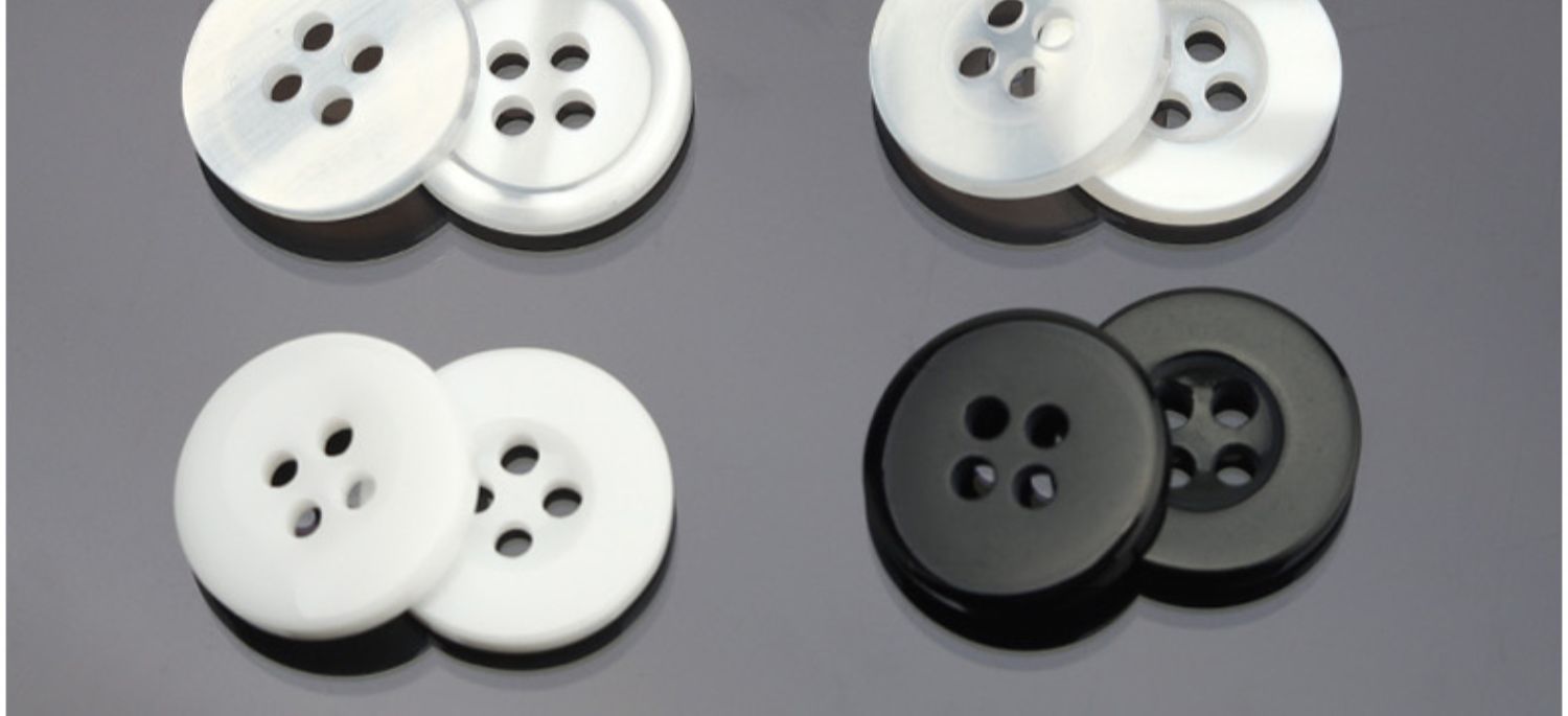 圆形毛衣扣子女大衣垫扣白色黑色扣子纽扣百搭衬衣扣子衣服上衣扣透明