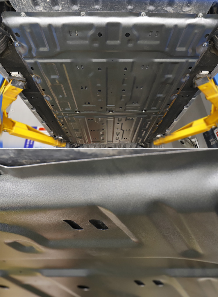 适用于20款比亚迪汉ev底盘电池护板改装ev电机防护板底盘装甲配件汽车