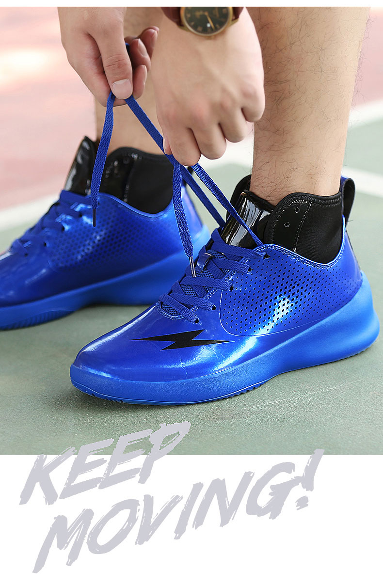 鸳鸯篮球鞋男士春夏季高帮战靴运动鞋学生透气技术高帮中学生中邦球鞋