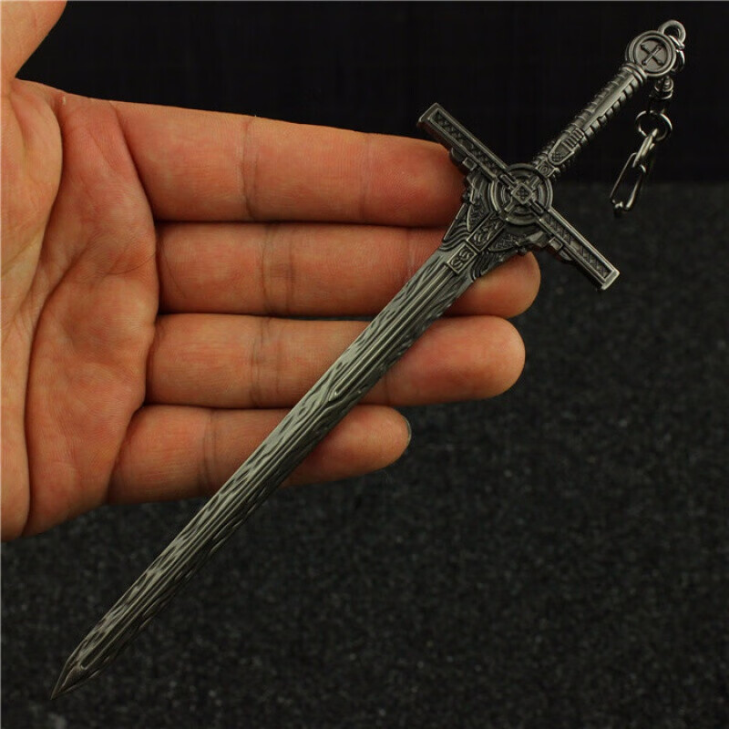 擎天柱的剑5周边擎天柱星辰剑合金模型变5凯德威震天金属挂饰变5主题