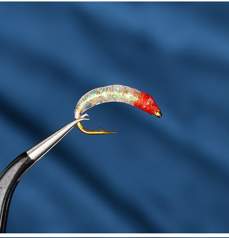 路亚饵路亚飞蝇钩鱼鳞钩路亚白条马口小翘嘴罗非鲈鱼红眼青稍军鱼饵仿