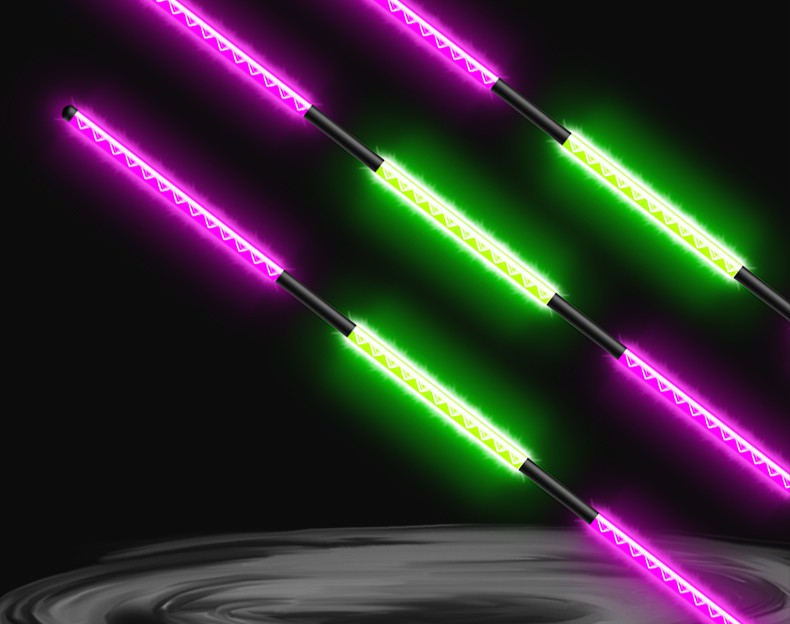 护王醒目夜光鱼漂日夜两用电子漂加粗醒目夜光漂粗尾近视夜钓漂高灵敏