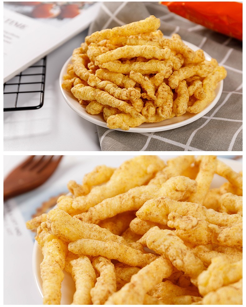 乐事奇多粟米棒90g网红玉米棒番茄味薯条小零食小吃休闲膨化食品6包