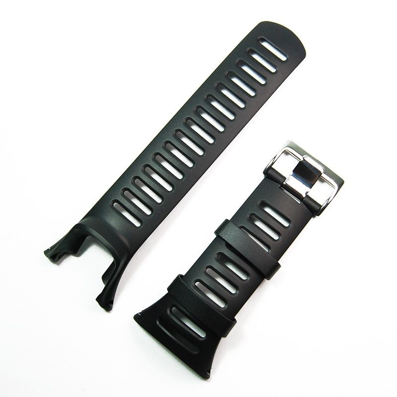 森匠颂拓表带松拓胶表带suunto拓野ambit322peak款表带4个螺丝24mm