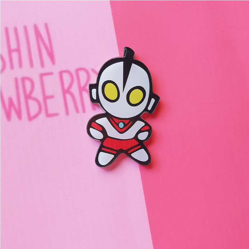 奥特曼胸针 卡通可爱雷欧迪迦赛罗徽章书包别针儿童学生配饰奖励 款式