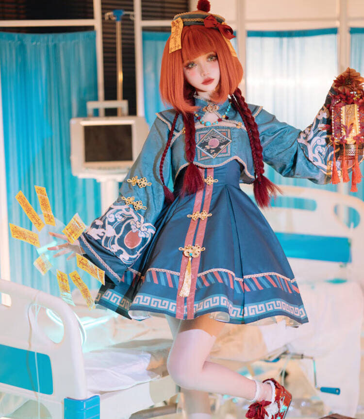 樱姬lolita原创设计洛丽塔jsk日常轻lo裙可爱连衣裙 大全套jsk短款 xs