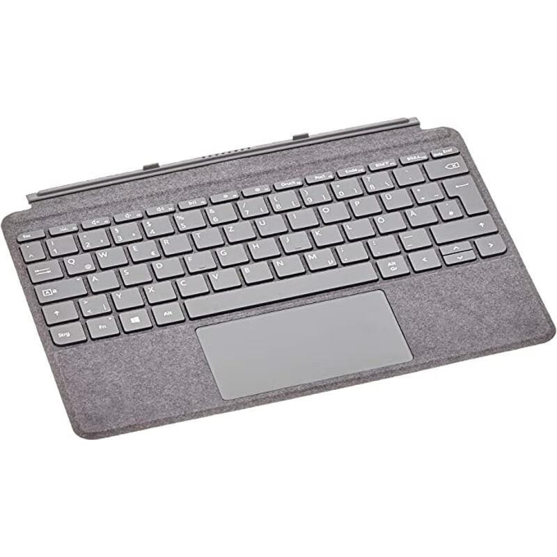 微软microsoftqwertz家用职场游戏工作无线薄膜键盘平板电脑键盘灰色