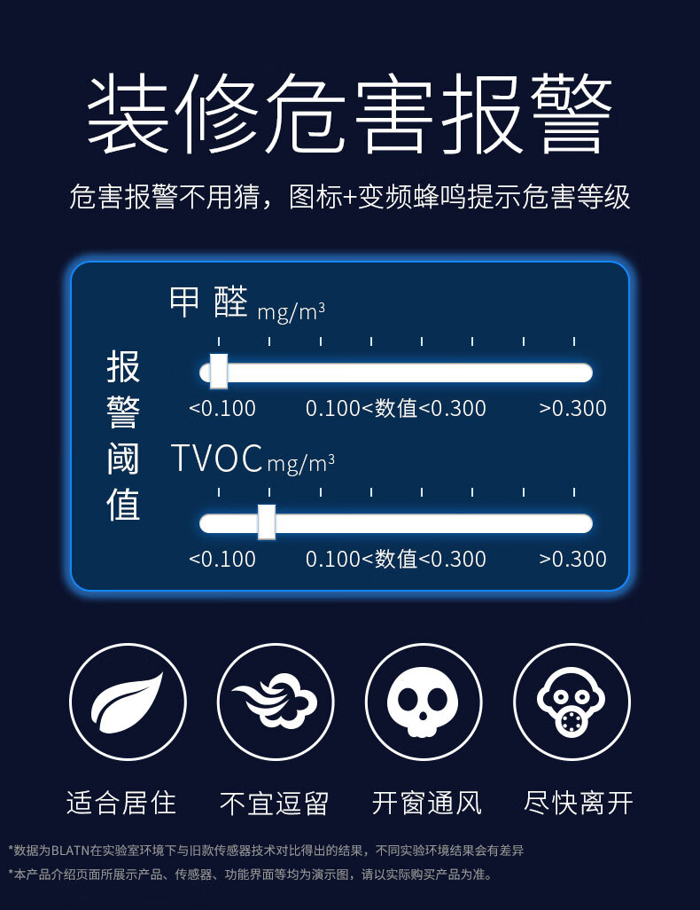 甲醛blatn检测仪家用专业室内空气质量监测