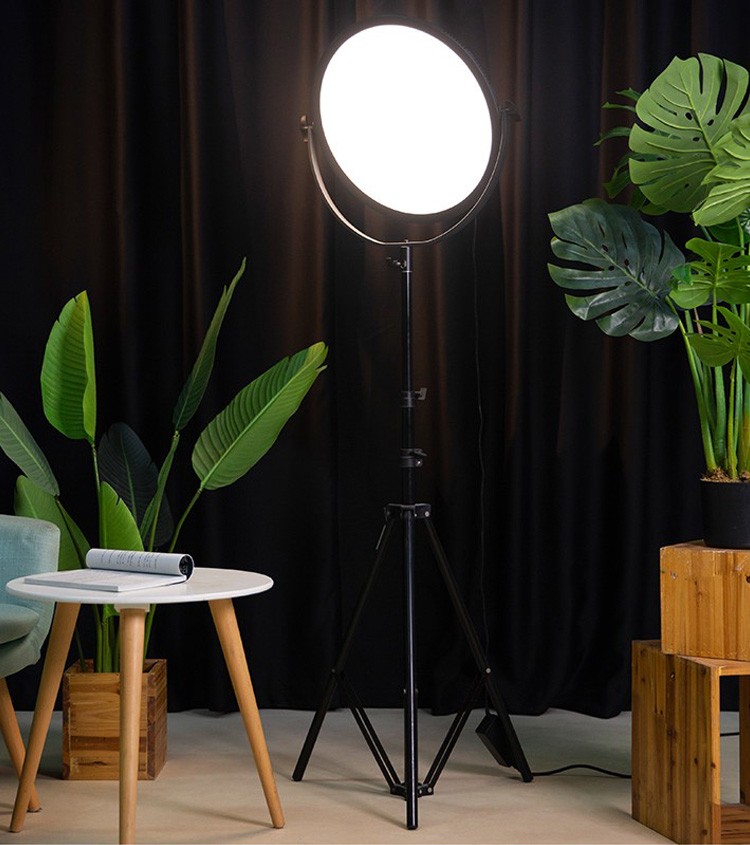 耐思摄影灯直播补光灯led摄像灯视频柔光灯常亮灯拍照打光灯便携双