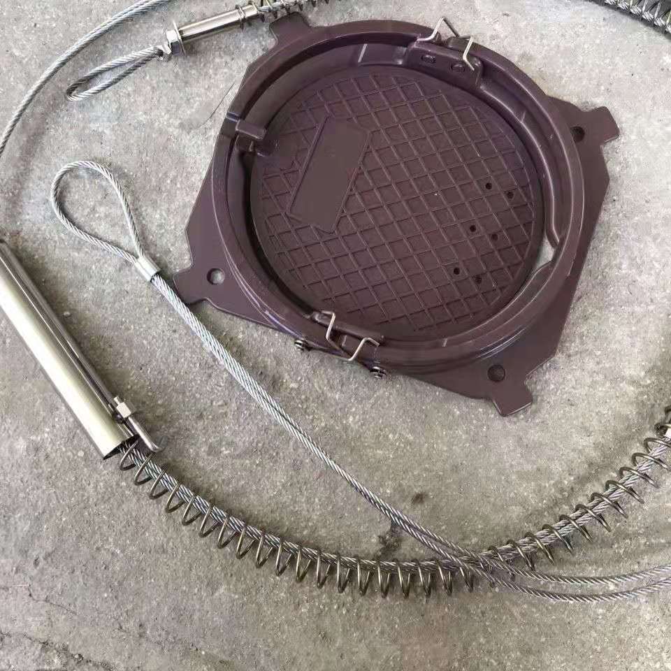 钢丝绳拉绳304弹簧钢丝弹簧三节绳钢丝套单向锁弹簧sn2614二级锁踏板