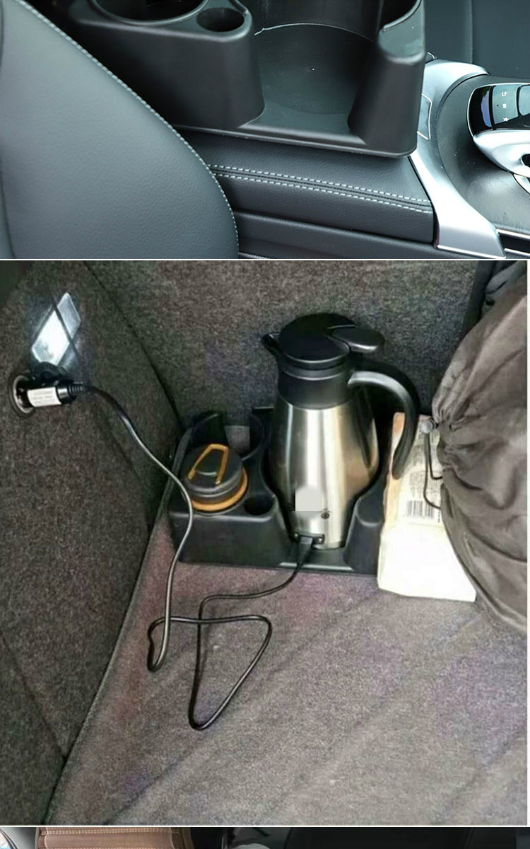 猛速车载水壶架固定座新款汽车通用水壶水杯架车用暖壶茶杯货车杯座