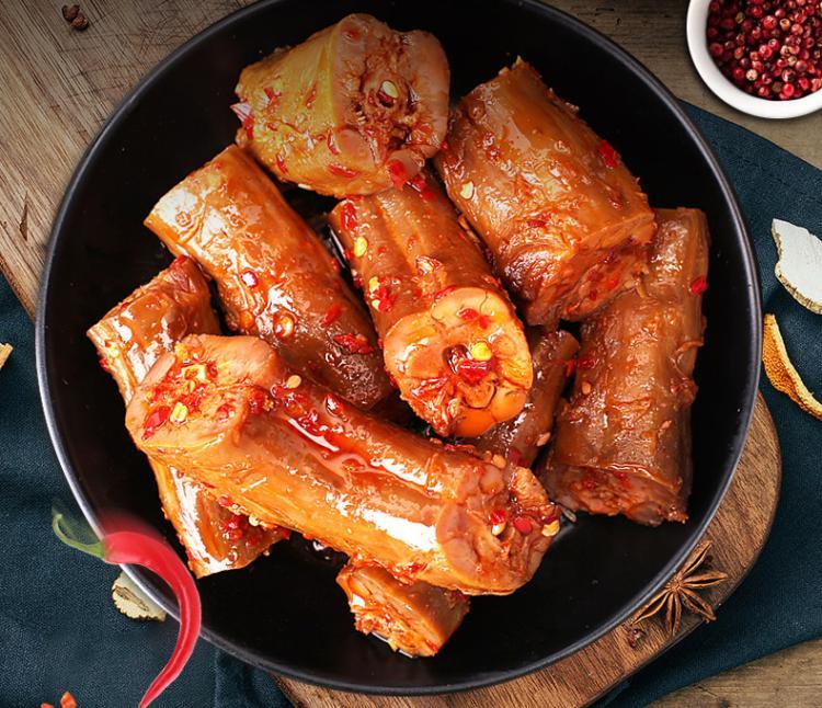 京选美食口水娃香卤味鸭脖鸭翅鸭锁骨肉类熟食香辣鸭脖子即食鸭肉休闲