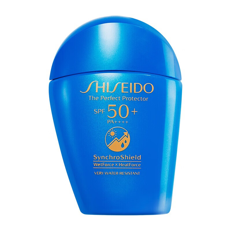 【海外旗舰】资生堂蓝胖子防晒霜防护乳spf50 pa    清爽控油美白肌肤