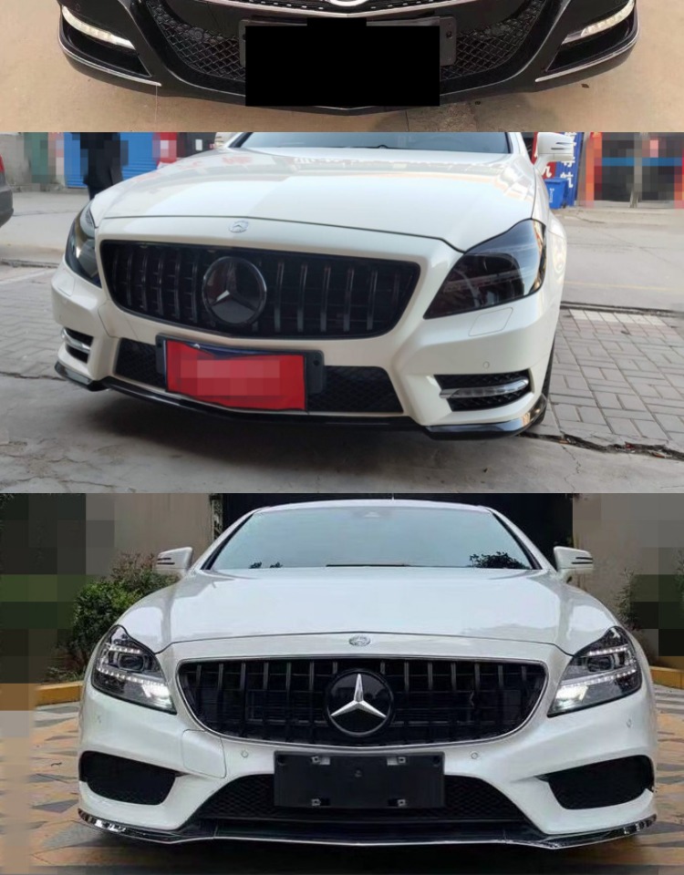 奔馳w219w218cls300cls350cls500cls55cls63改滿天星gt中網0407年amg