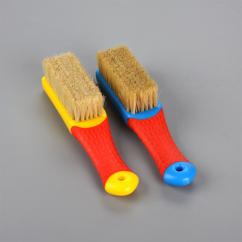 猪鬃毛鞋油刷子 猪鬃毛鞋刷子软毛不伤鞋洗鞋子鞋油专用刷家用刷鞋