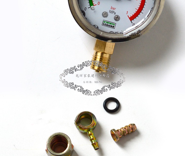 压力表测试仪器涡轮增压器增压机压力表气压测量表维修检测压力定制茵