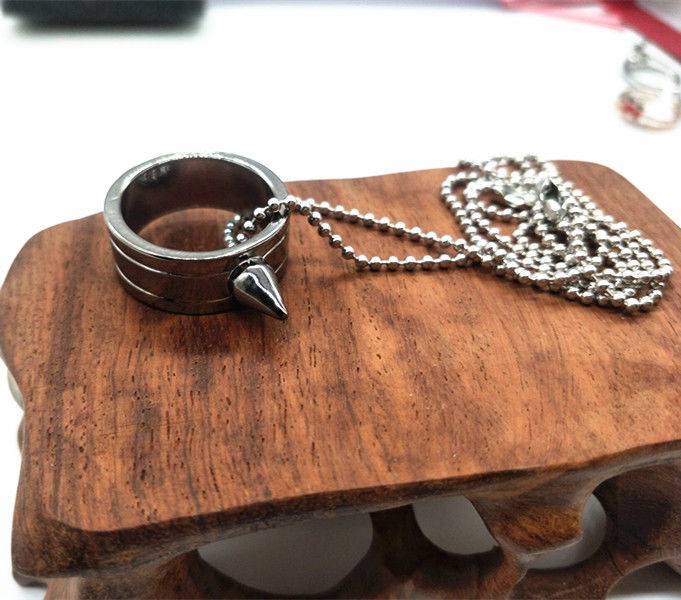 手刺手扣防身迷你戒指手刺铁拳头拳刺单指虎四指自卫女子手刺银色