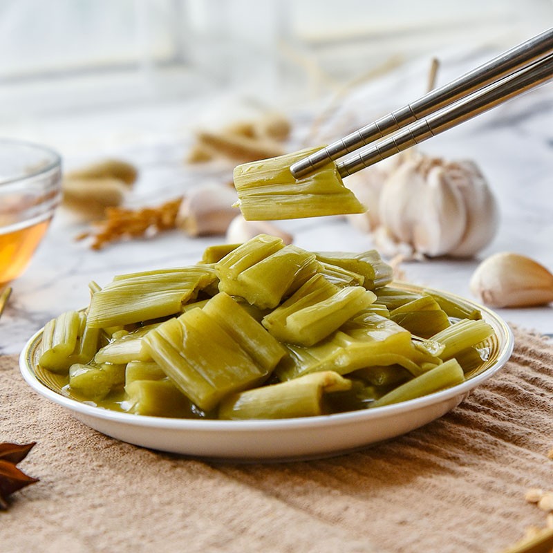 酸芋苗广西特产芋苗酸 原味芋蒙500g*2袋 特产酸芋头苗芋头梗芋荷酸菜