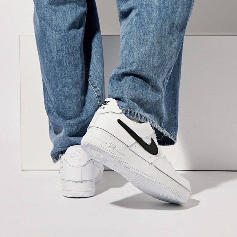 潮nike女鞋af1耐克男鞋板鞋空军一号airforce1二次元可拆卸魔术贴潮流