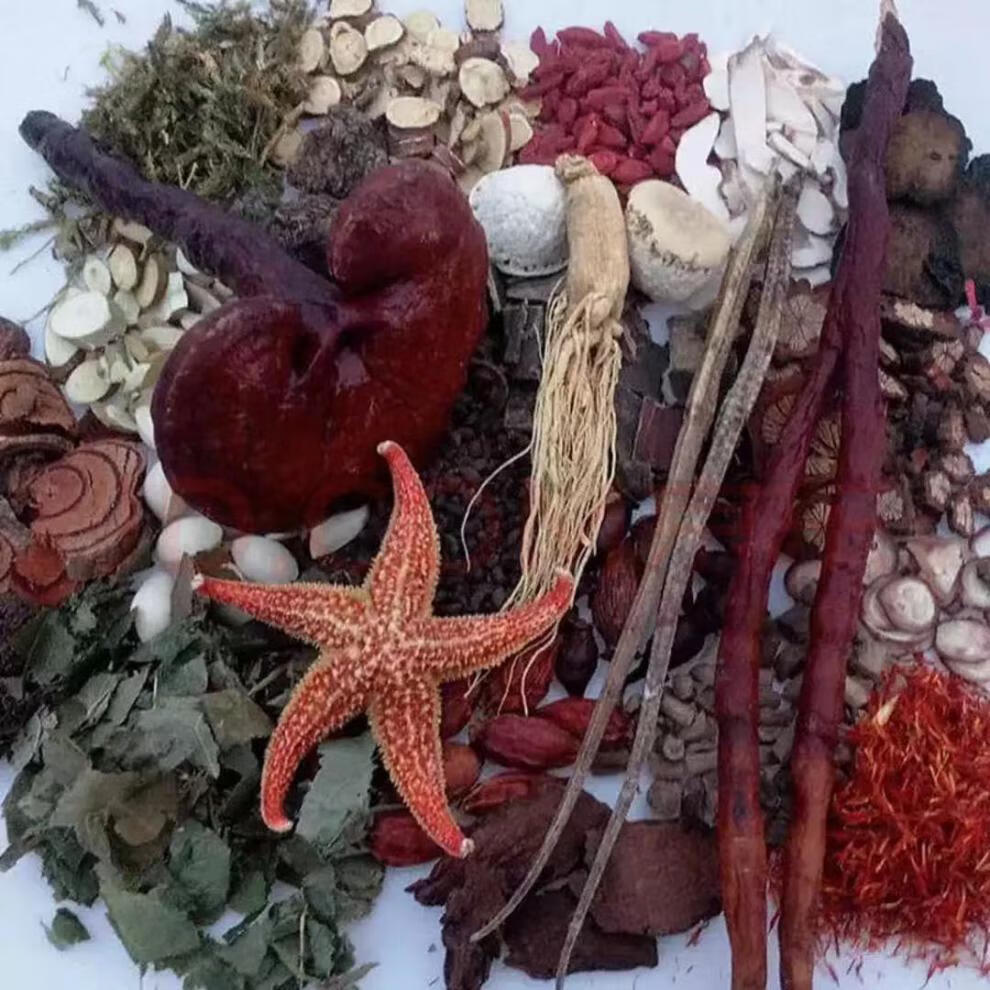 【御根好方】霸王十鞭92位泡酒料滋补养生人参鹿茸锁阳灵芝 雄霸十鞭