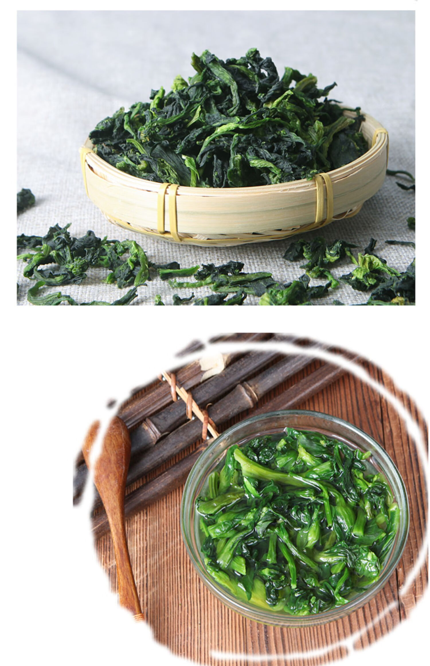 脱水蔬菜脱水万年青500g青菜干鲜嫩菜心脱水蔬菜干干货菜类泡面伴侣