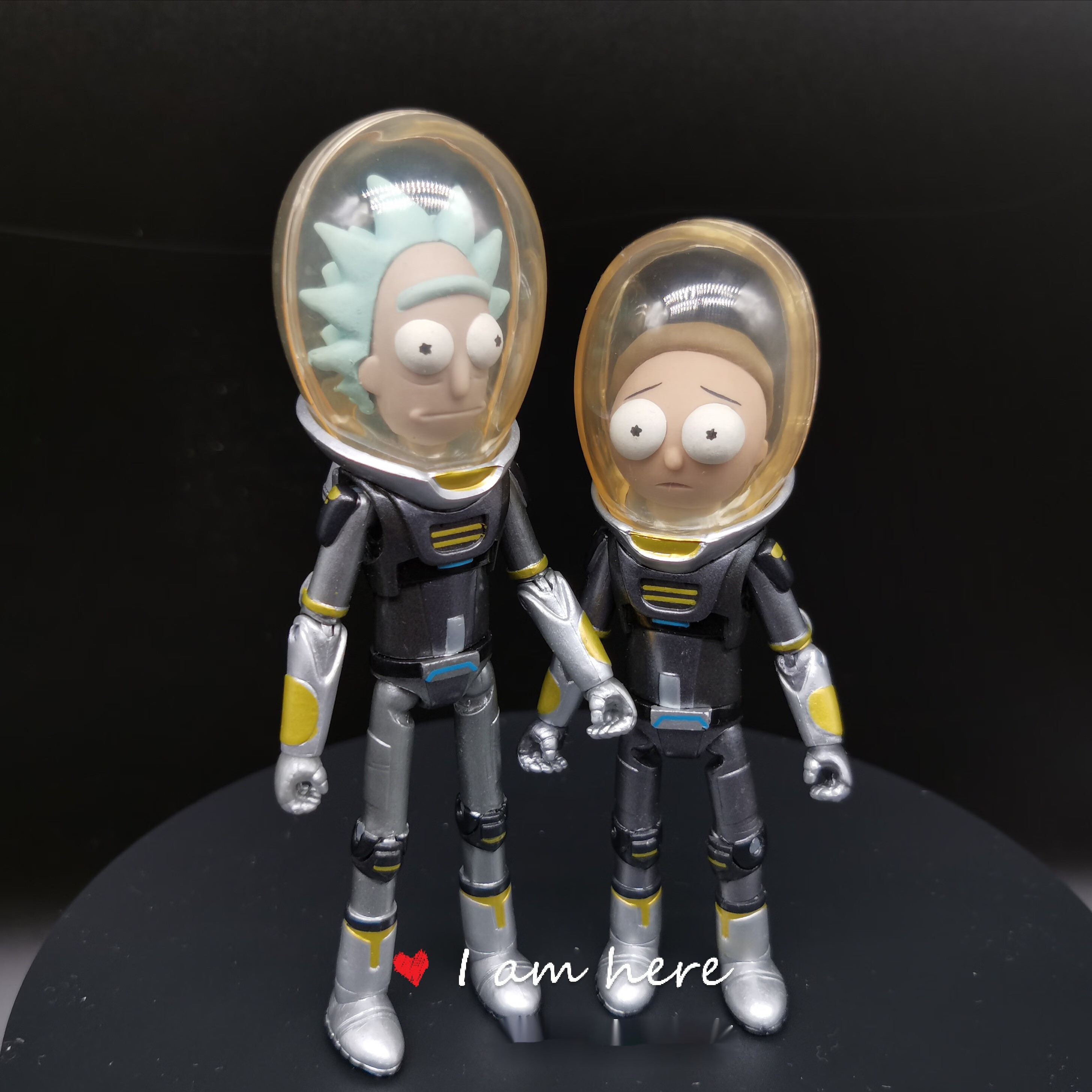 抖音同款美国版rick and morty瑞克和莫蒂传送门枪portal gun模型 传