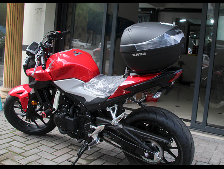 2122款适用本田cb400f摩托车改装圆灯边包水箱网护杠尾箱加高码驼峰