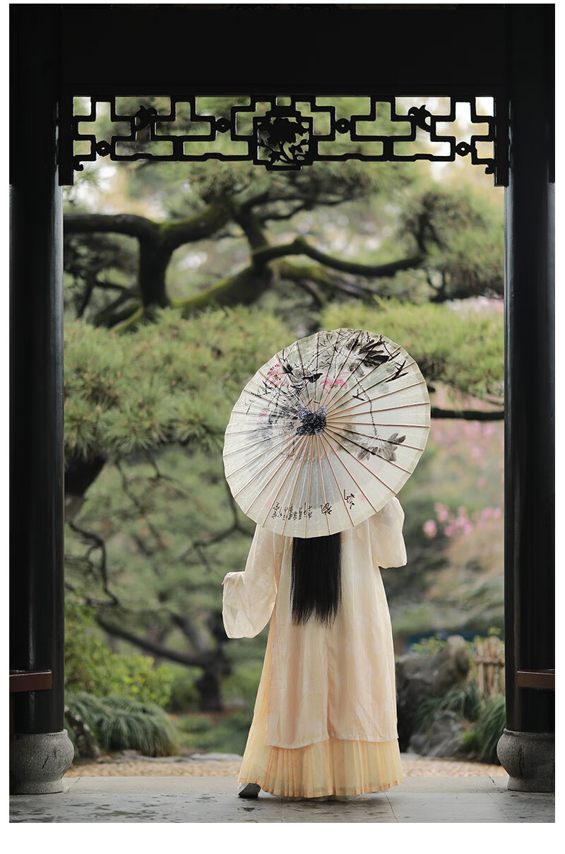 すすすす特价捡漏2021新款竹安堂仿古色满穿油纸伞