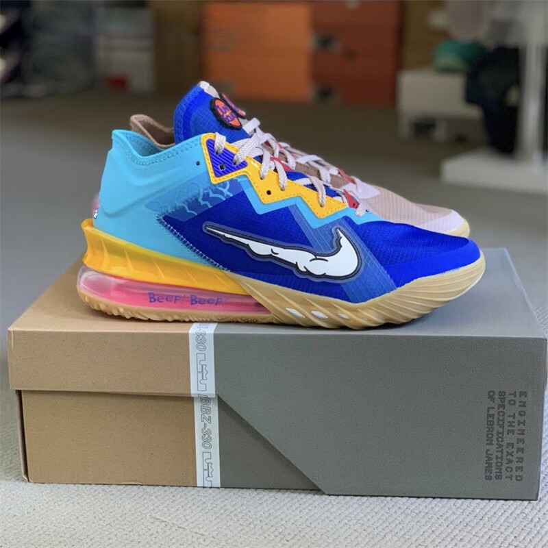 【现货】nike leborn 18 low 詹姆斯18代低帮实战篮球鞋 cv7564-600