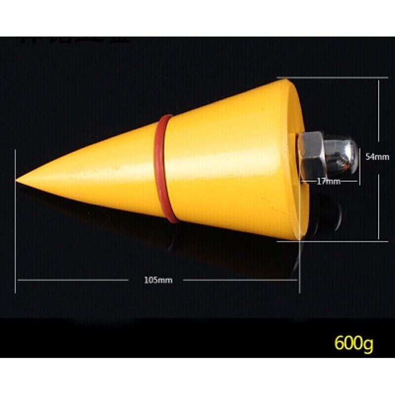 精建筑工具吊线坠吊线锤线陀线锥v形线垂线坠线锤吊线坠子125g线坠