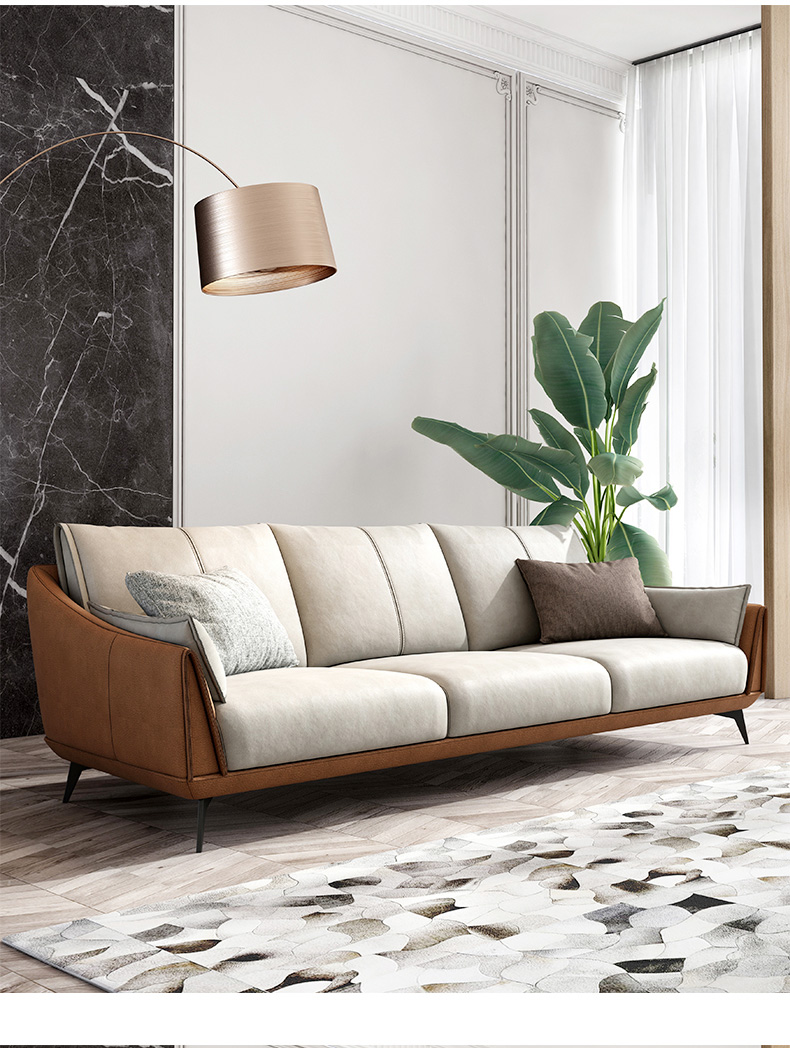 抢年前收货木月沙发客厅现代简约2021年新款北欧轻奢中小户型三人位