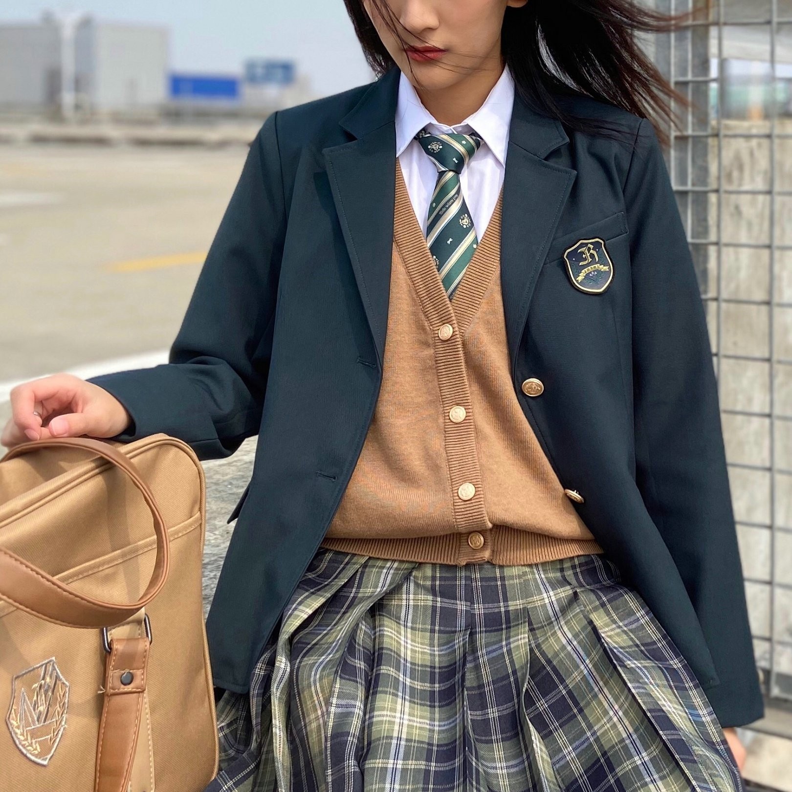 60官方潘特维拉迎接春天的考拉jkdk制服领带西式衬衫水手服日系酷奇