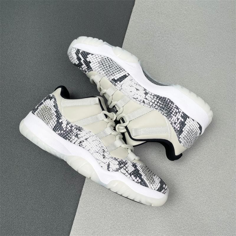 snakeskin aj白蛇纹 男女低帮休闲运动鞋 篮球鞋 cd6846-002 aj11/cd