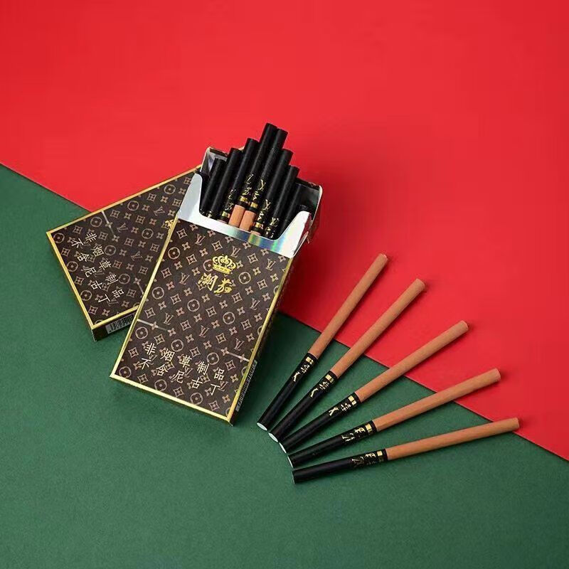 【京选茗烟】【精选茗烟】潮茄细支雪茄茶叶烟一条10包200支男女雪茄