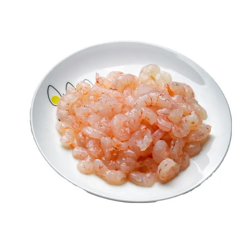 无冰红虾仁鲜冻新鲜虾仁去虾线虾滑虾饺用海鲜虾皮虾米3包1斤共3斤无
