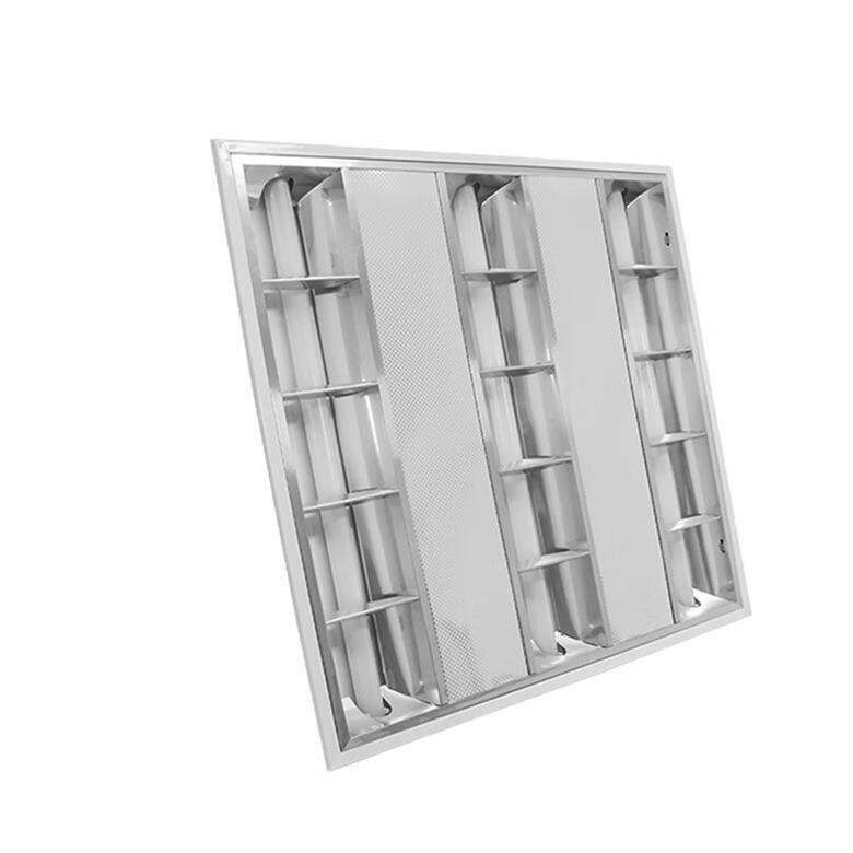 方形天花led格栅灯600 600办公室t5t8灯盘嵌入式300 1200商场 t5嵌入