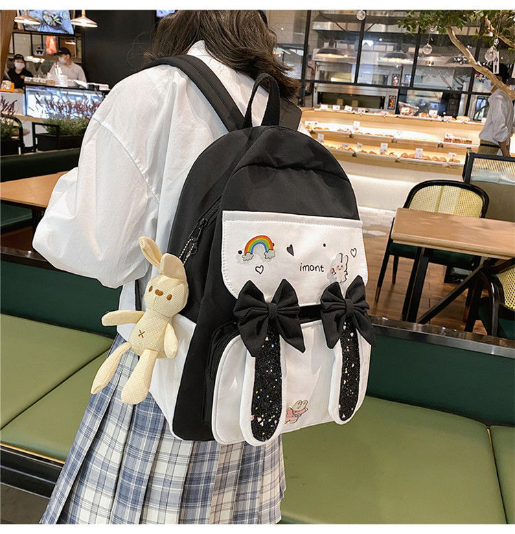 小学生书包女生小学生书包女ins双肩包韩版新款初中生三四五六年级