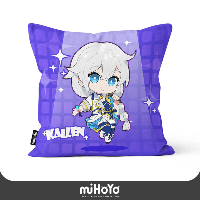 活动】定制崩坏3女武神偶像主题印花居家宿舍办公室抱枕mihoyo 德丽莎