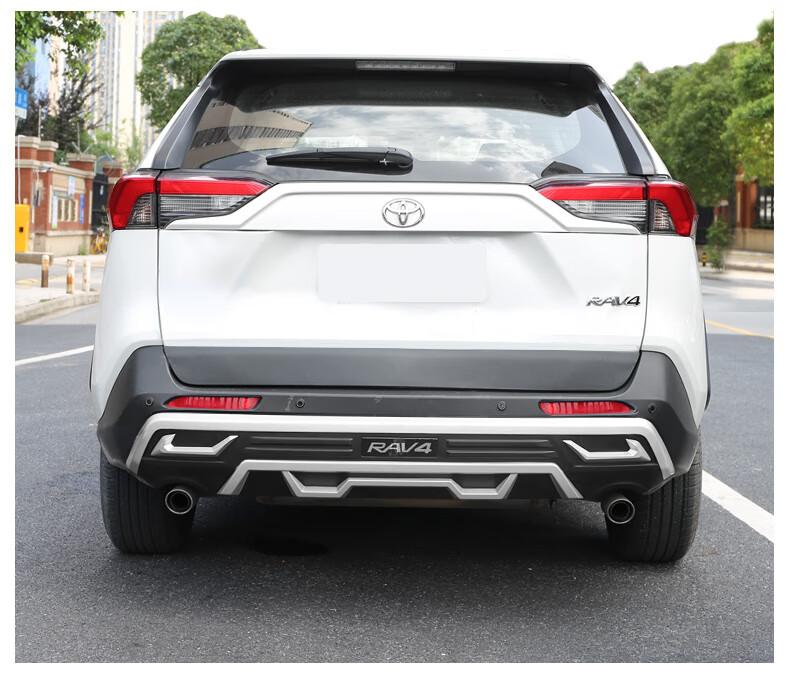 22款丰田rav4荣放前后保险杠rv威兰达前杠专用改装大包围护杠前脸