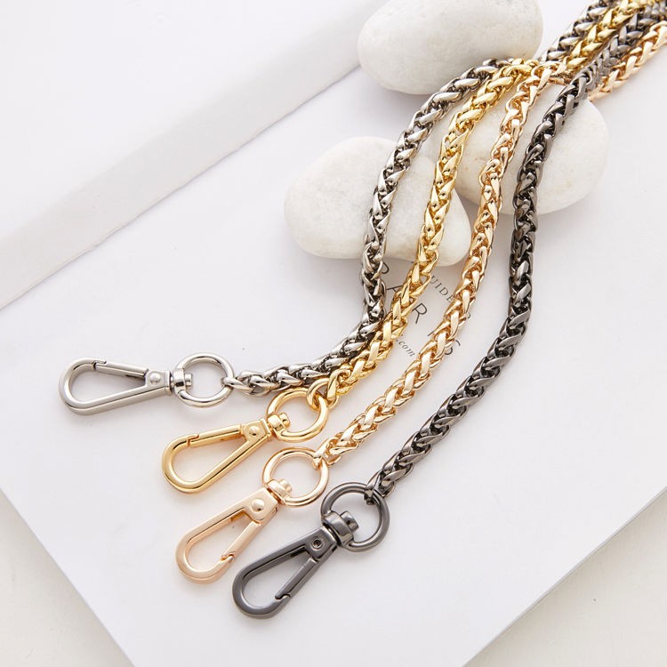 女包配件适用于各式小ck风格包包女包金属灯笼链条包女肩带金色链子斜