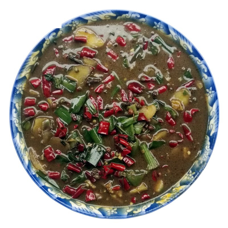 贵州黎平特产牛瘪火锅底料锦屏从江榕江牛瘪汤新鲜牛瘪2斤装【图片