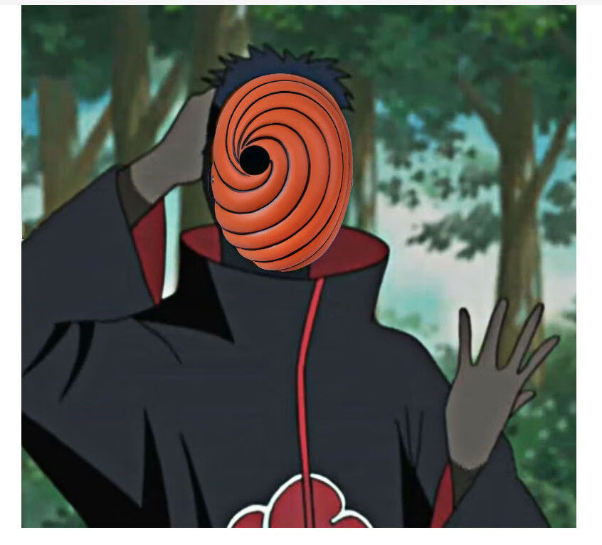 lism京选优品学生礼品火影忍者cosplay面具发带阿飞晓宇智波带土头套